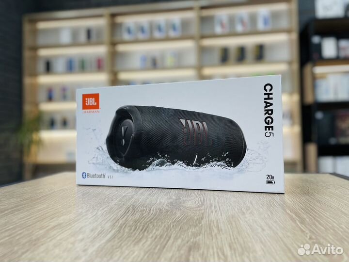 Колонка jbl charge 5 black