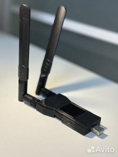 LTE модем 4g + cat. 6 em7455 (sma+антенны)
