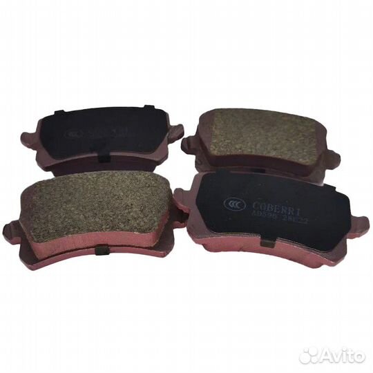 Колодки тормозные haval H6 керамические задние, 35