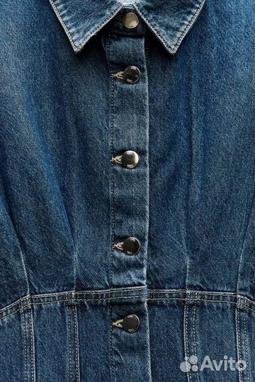 Платье denim Zara