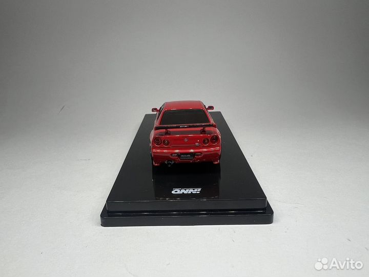 Nissan Skyline GT-R R34 inno 64 1:64