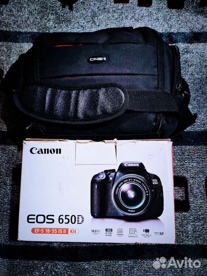 Зеркальный фотоаппарат canon 650d