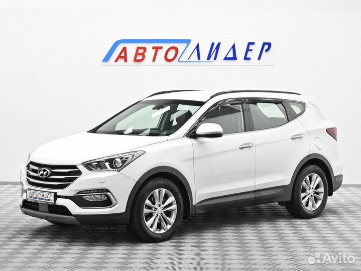Hyundai Santa Fe 2.2 AT, 2017, 94 000 км