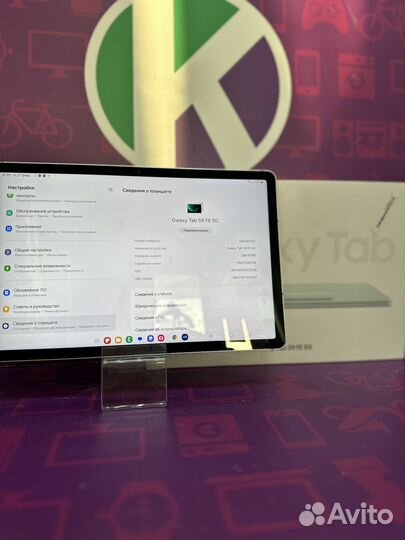 Galaxy tab S9 FE 5G 6/128