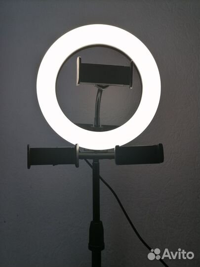 Настольная кольцевая лампа