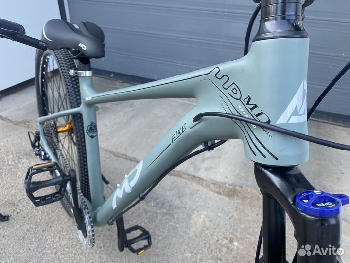 Алюминиевый велосипед/касета х10/Гидрав тормоз