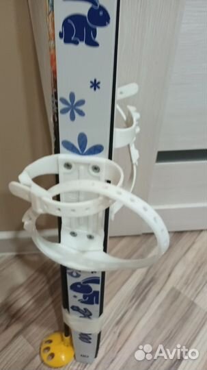 Горные лыжи детские 110 комплект