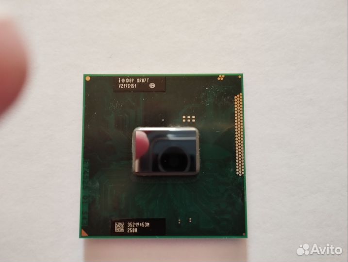 Процессор Intel Pentium B950 для ноутбука