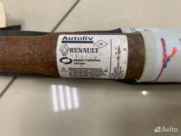 Шторки безопасности AIR BAG Renault Fluence седан