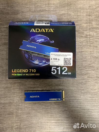 Ssd m2 nvme 512gb adata legend 710