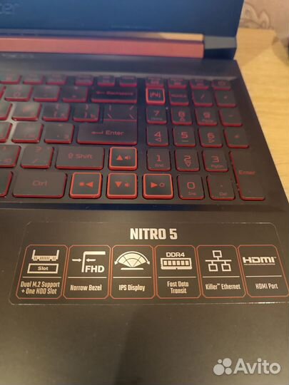 Как новый игровой ноутбук Acer Nitro 5 на RTX 2060