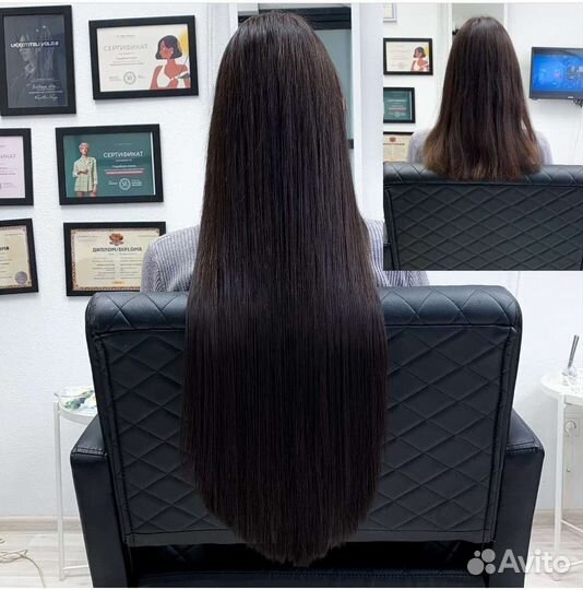 Микрокапсульное наращивание волос