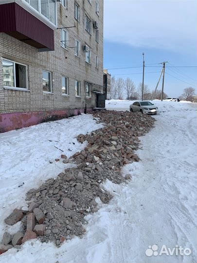 Строительный бой кирпича