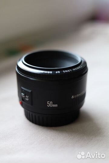 Объектив canon ef 50mm f 1.8 ii