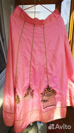 Индийская одежда, лехенга чоли для девочки 152-158