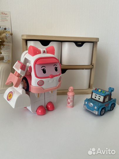 Поли робокар почер металл оригинал спуки эмбер