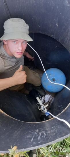 Ремонт,чистка скважин,замена насоса,диагностика