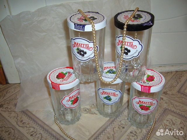 Банки стекло с крышками