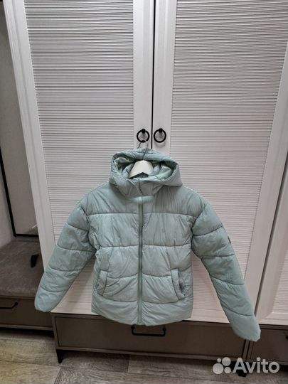 Пуховик для девочки 140