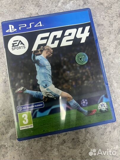 Диск fifa 24 на ps4