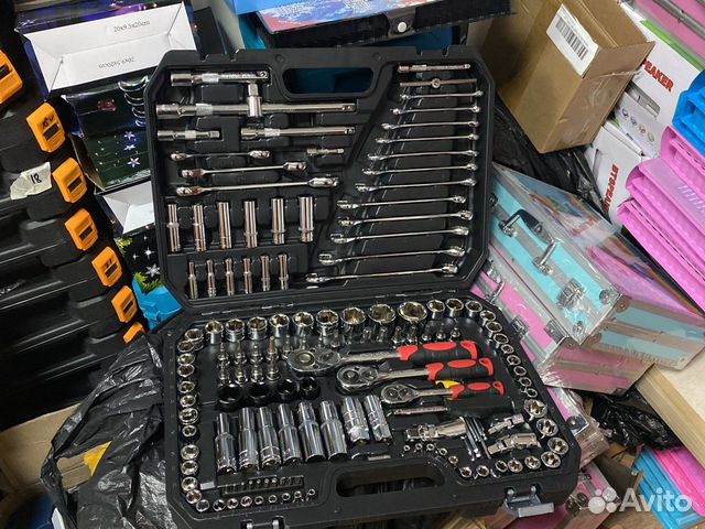 Набор инструментов головки ключи