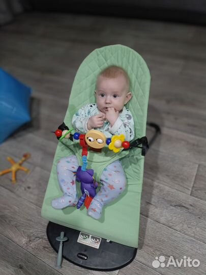 Шезлонг детский luxmom