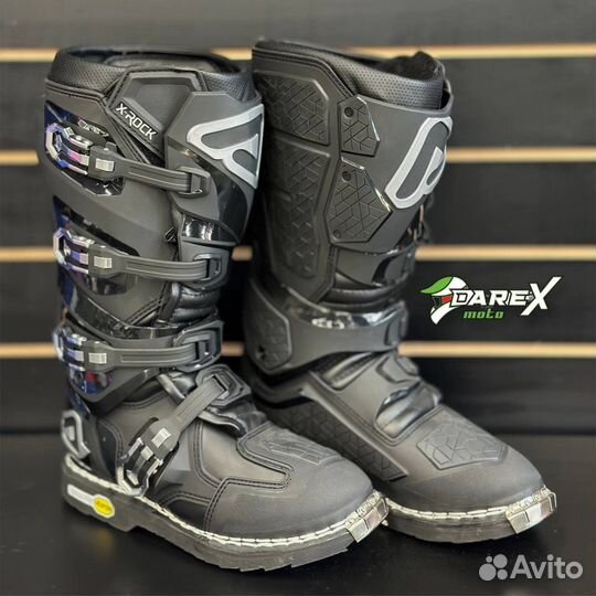 Мотоботы кроссовые Acerbis X-rock black 40 размер