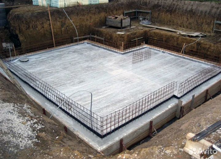 Бетон М 100 от завода, доставка, прокачка