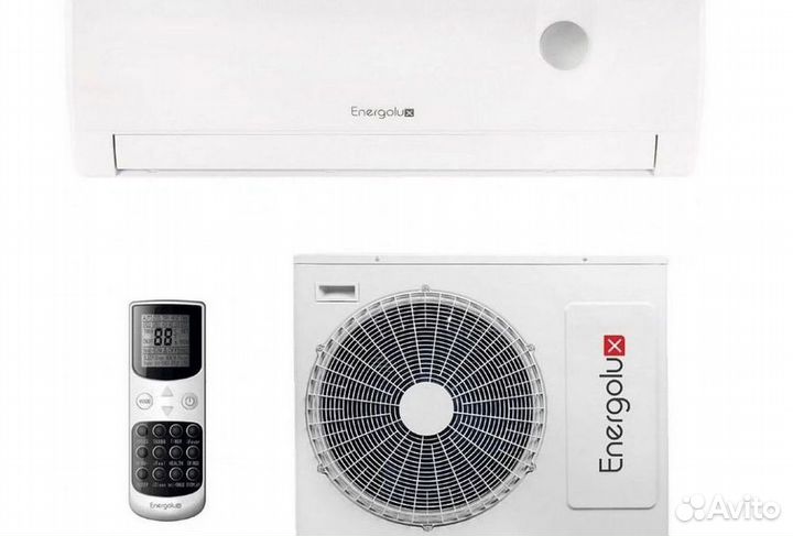 Сплит система с установкой