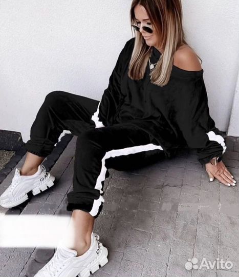 Спортивный костюм велюр