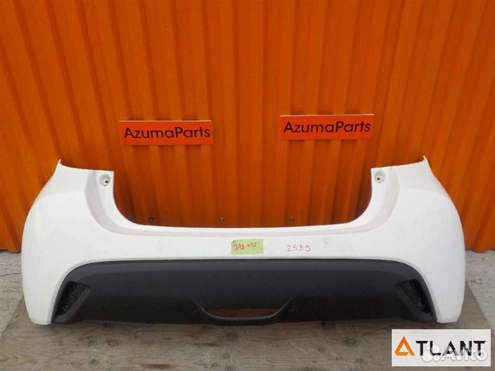 Бампер задний toyota yaris