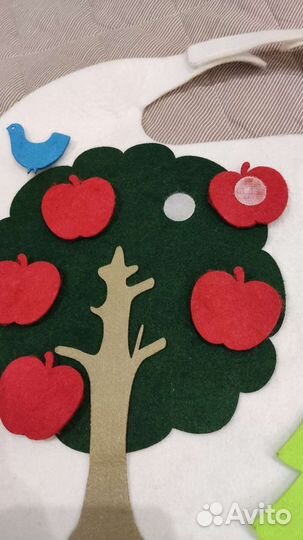 Развивающая игра из фетра