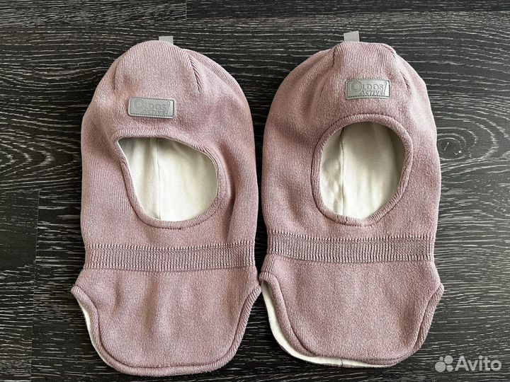 Шапка шлем для двойни Oldos 46-48 размер