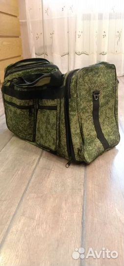 Сумка дорожная камуфляж/пиксель