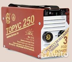 Сварочный инвертор торус-250 (накс)