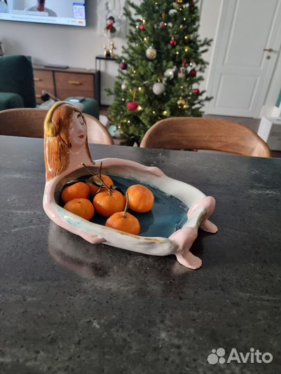 Керамическая чаша ручная работа подарок