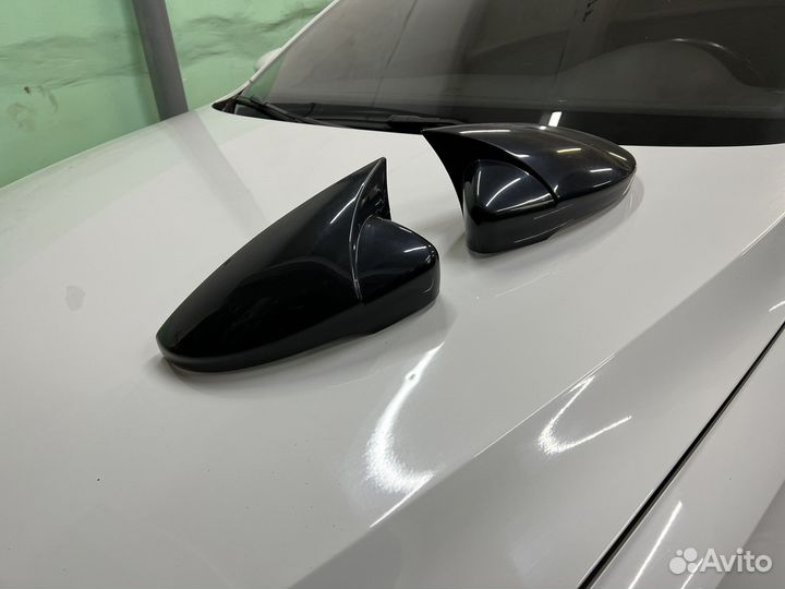 Накладки на зеркала в стиле м на джетту фольсваген