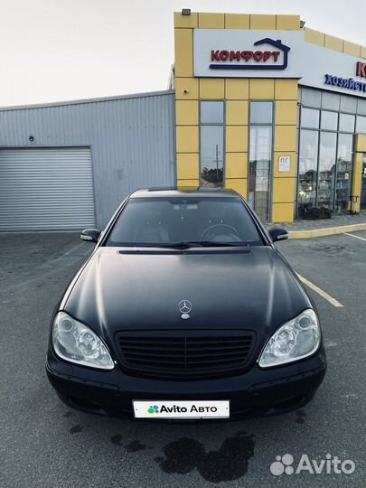 Mercedes-Benz S-класс 3.2 AT, 1999, 415 000 км