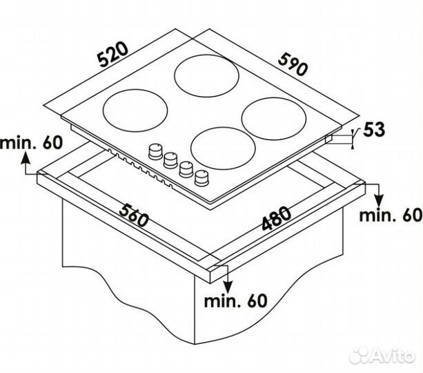 Панель Schaub Lorenz SLK IY6TC0 Новая