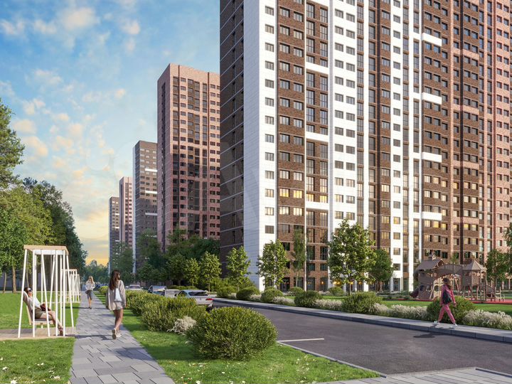 3-к. квартира, 64,5 м², 24/25 эт.