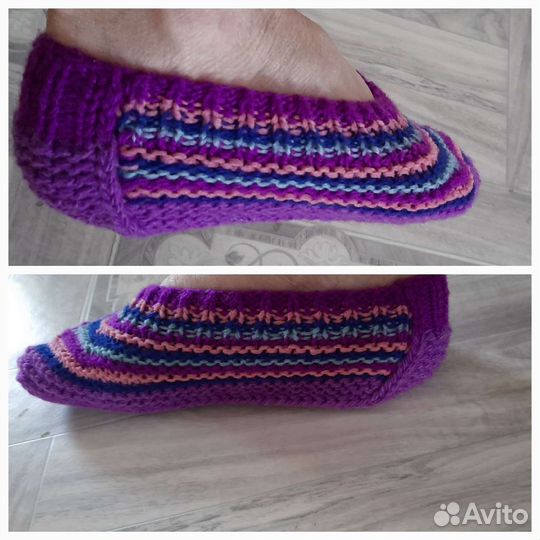 Вязанные следочки