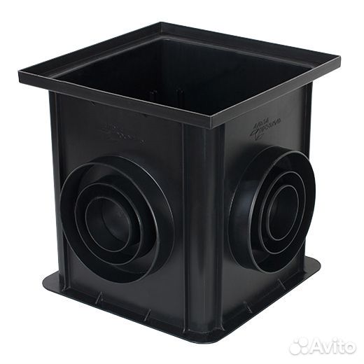 Дождеприемник ап (черный) 0,312х0,312х0,3 м