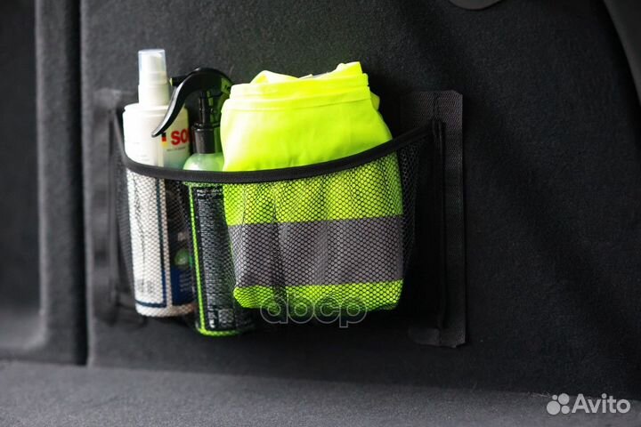 Багажная сетка-карман на липучках stvol, 15х43