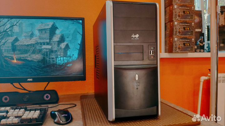 Игровой пк с видяхой на 8GB BMG стиль богов