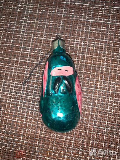 Воин С усами. ёлочная игрушка СССР