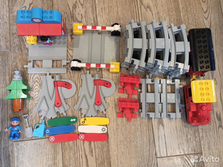 Lego duplo поезд