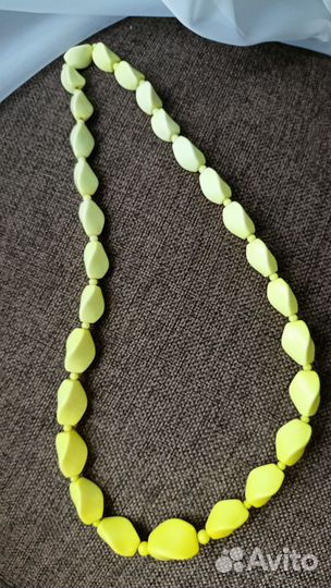 Бусы яркие сочные градиент 60 см