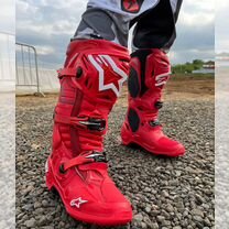 Мотоботы Alpinestars Tech 10 Red