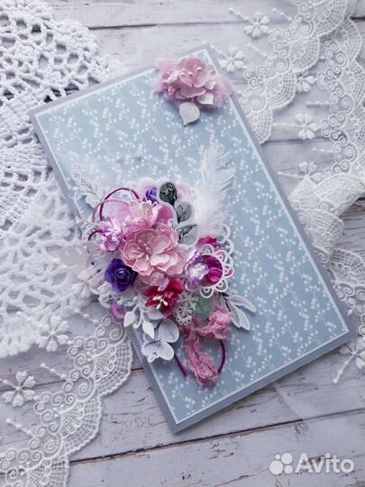 Открытка ручной работы