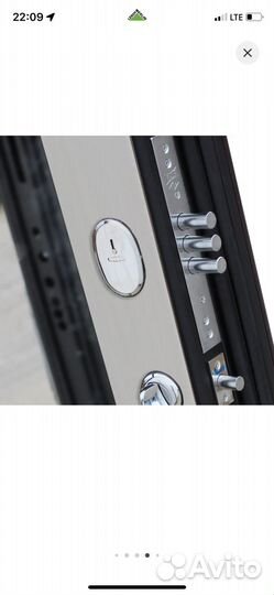 Дверь входная 12 см, 960 мм, правая